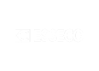 The logo for esseco on a black background.