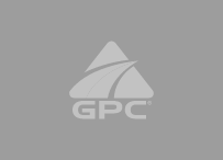 The gpc logo on a black background.