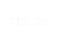 The logo for esseco on a black background.